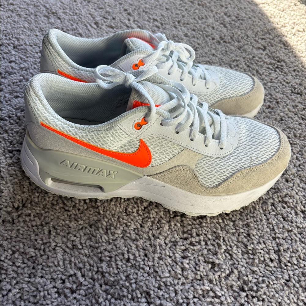 Nike Air Max with Orange and Gray